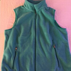 LTeal Fleece Vest